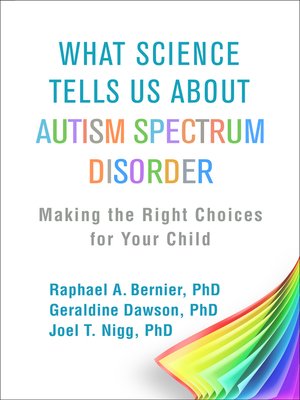 cover image of What Science Tells Us about Autism Spectrum Disorder